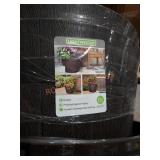 Faux Wooden Barrel Planters