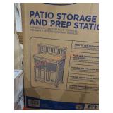 Patio Storage/Prep Station