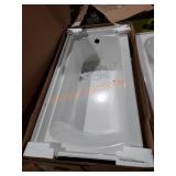 Sterling 60" bath tub