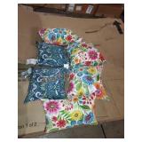 Lot of outdoor pillows