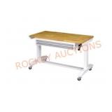 Husky 46 in. Adjustable Height Work Table