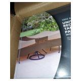 2ct. Hampton Bay Rectangular Dining Patio Cover