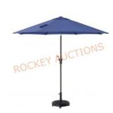 Hampton Bay 9 ft. Aluminum Market Crank and Tilt