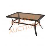 Hampton Bay Riverbrook Glass Coffee Table