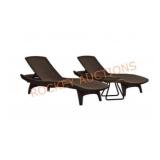 Keter Pacific Whiskey Brown All-Weather