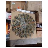 Southern patio flower wall art