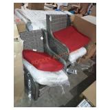 2pc Outdoor Patio Chairs