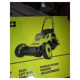 Ryobi 13in 18v Cordless Lawn Mower Kit
