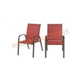 StyleWell  Steel Sling Outdoor Patio Dining Chair