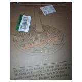 Walker Edison Cross Weave Umbrella Base