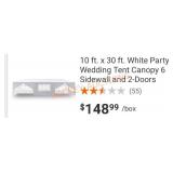 10X30" Wedding Tent Canopy