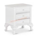 Jenna 3-Drawer Nightstand