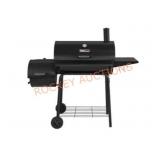 Royal Gourmet Charcoal Grill in Black with Offset