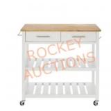 StyleWell Glenville Double Kitchen Cart