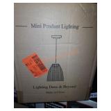 Mini pendant lighting