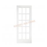 32inx80in Glass Door