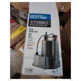 Everbilt utility pump