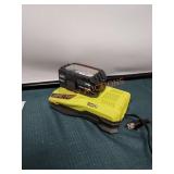 Ryobi 18V battery and charger