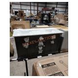 Home decorators 61" double vanity/combo