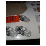 6ct Defiant Door Knob Set