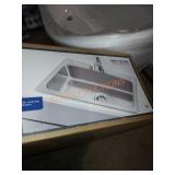 Glacier Bay 33in Single Bowl Sink