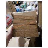 Deck tiles, 9.7sqft/box. 10 pc/box. 4xthebid!!