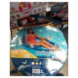 Swimways spring float recliner