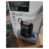 Everbilt utility pump