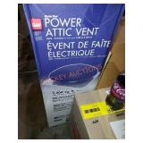 Power attic vent