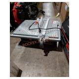 Ridged tile saw