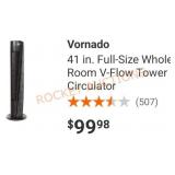 Vornado 41" Tower Fan Retail $99.98