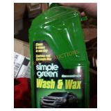 2 simple Green Wash and Wax