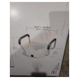 Glacier bay elevated toilet seat