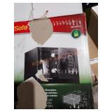 Digital safe. 6.7"x6.7"x 9.1" keys in office