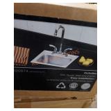 Elkay sinkset. 15"Lx15"Wx6"D