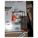 Hdx 3 shelf storage unit