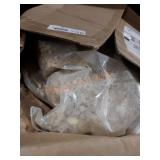 0.25 cuft/box small garden pebbles. 3xthebid!