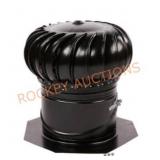 Master Flow 12 in. Black Galvanized Wind Turbine