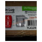 Ge main lug outdoor copper bus