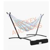 Balance from hammock with stand