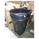 Rolling trash cans 2x bid