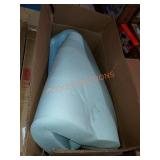 Memory foam bed topper