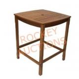 Outdoor Interiors Bar Height Dining Table