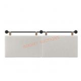 Nathan James 74in Padded King Size Headboard