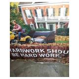 50" path gear driven lawn sweeper