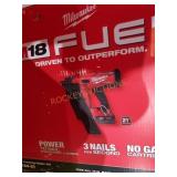 Milwaukee M18 3-1/2"18v Framing Nailer Kit