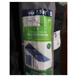 Market umbrella 6x7.5ft