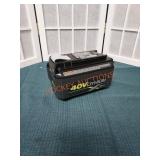 Ryobi 40v battery