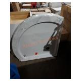 53" Corner shower base