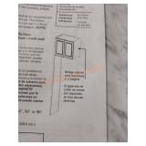 RSI refrigerator end panel for bridge cabinet